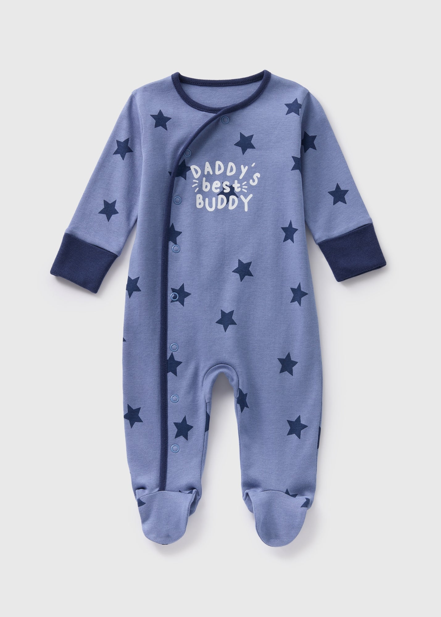 Baby Blue Daddy's Best Buddy Sleepsuit (Newborn-18mths)  C136367