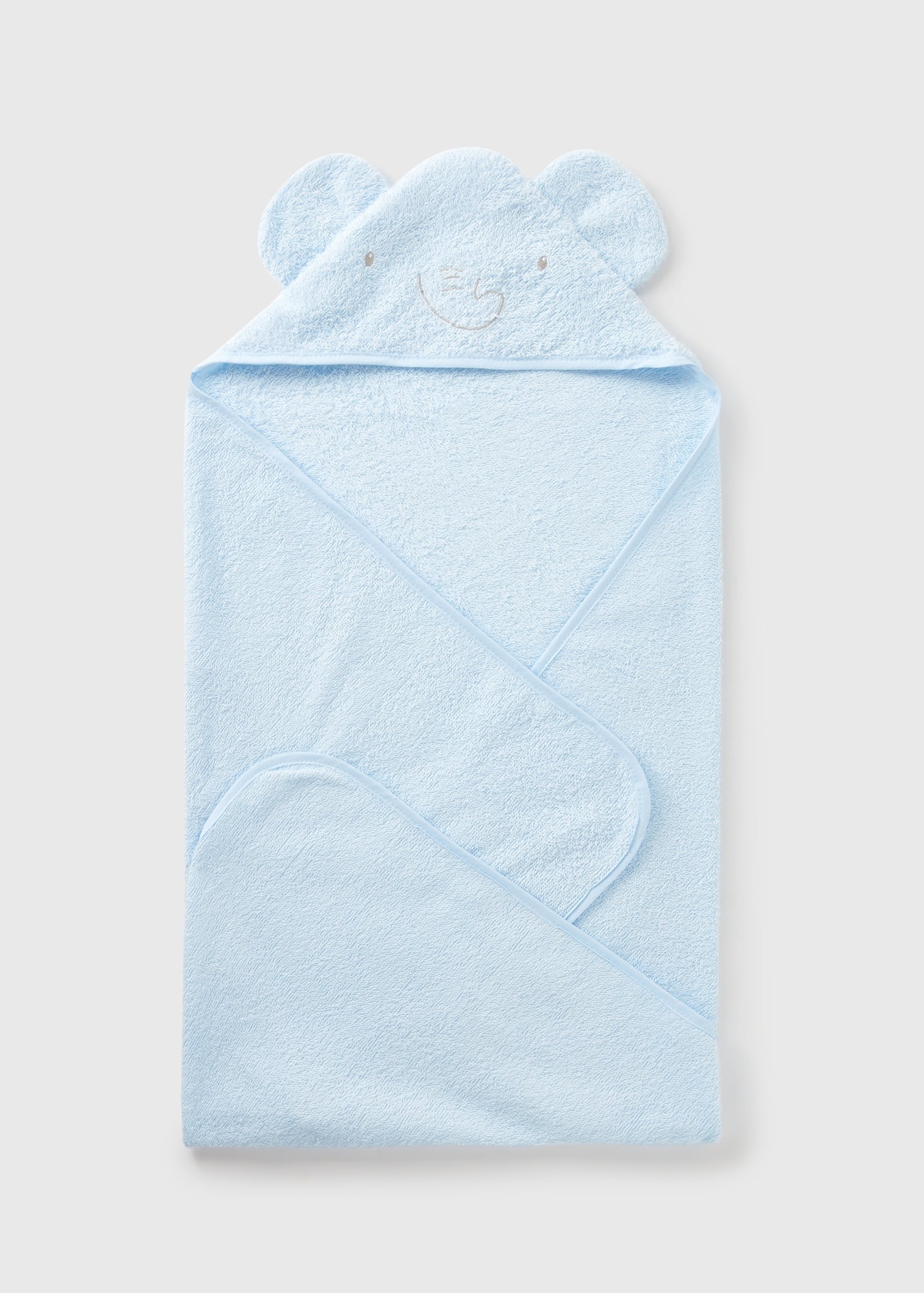 Blue Elephant Hooded Baby Towel  C136381