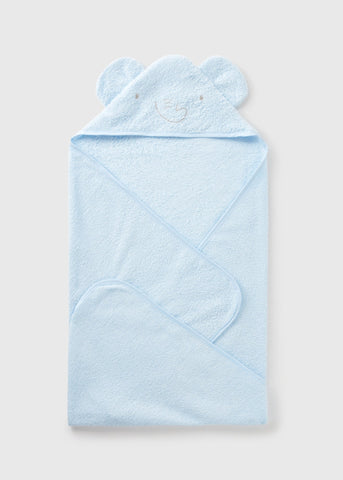 Blue Elephant Hooded Baby Towel  C136381