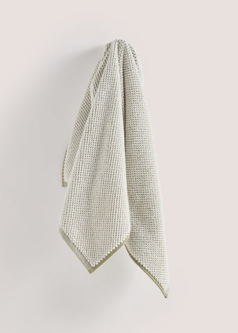 Green Textured Towels  M207285