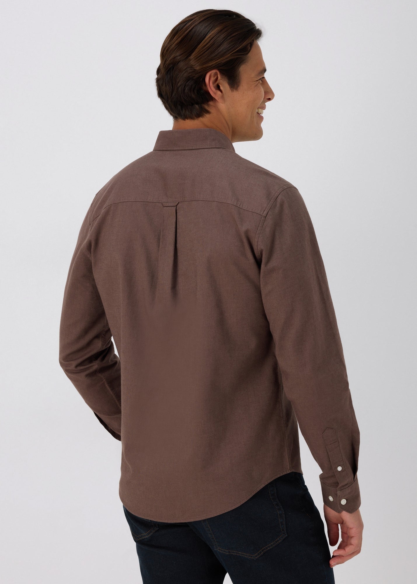 Brown Oxford Shirt  M437467