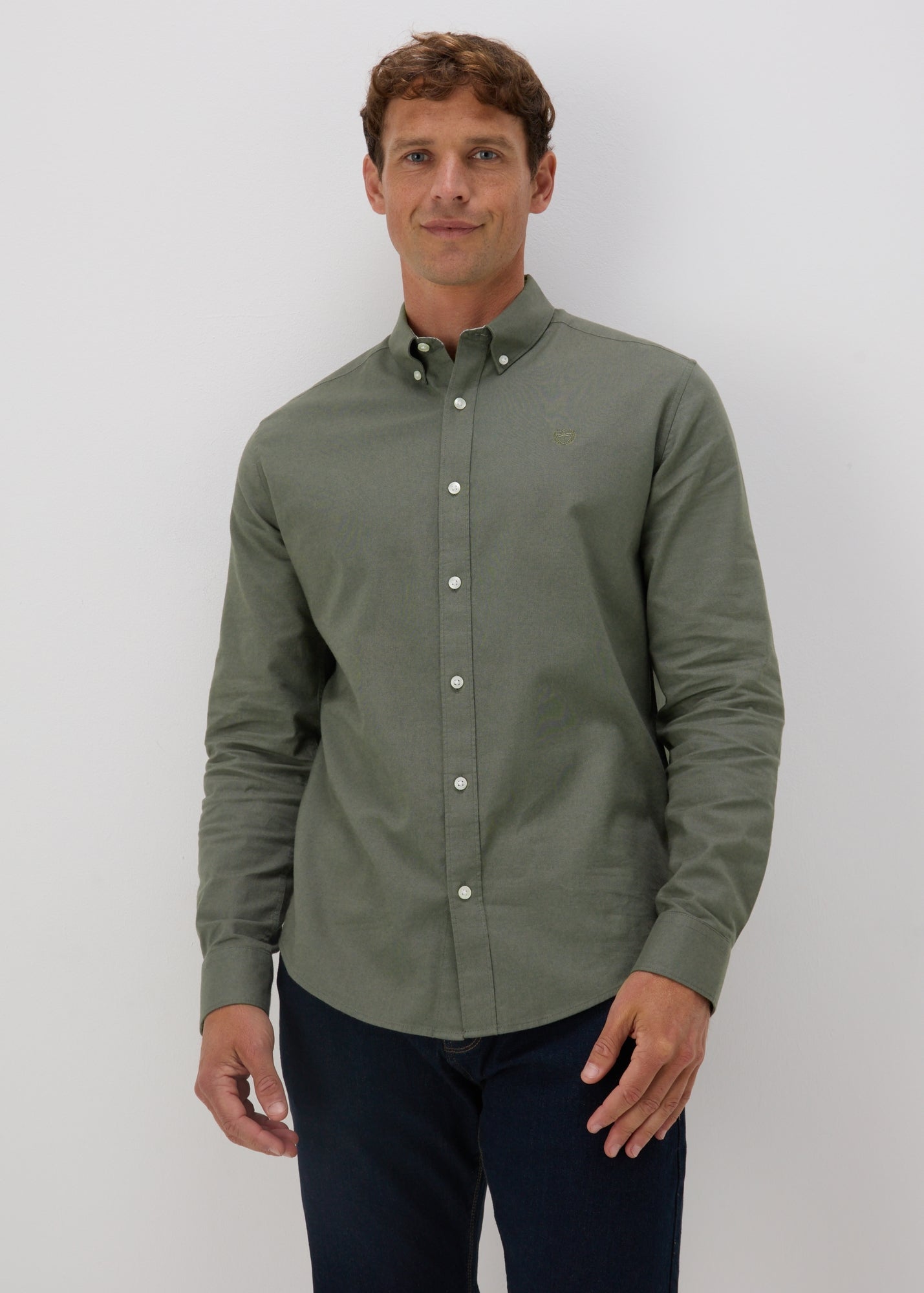 Khaki Oxford Shirt  M437469