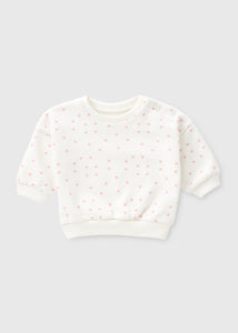 Baby Cream Crew Neck Sweatshirt (Newborn-23 mths)  C321072