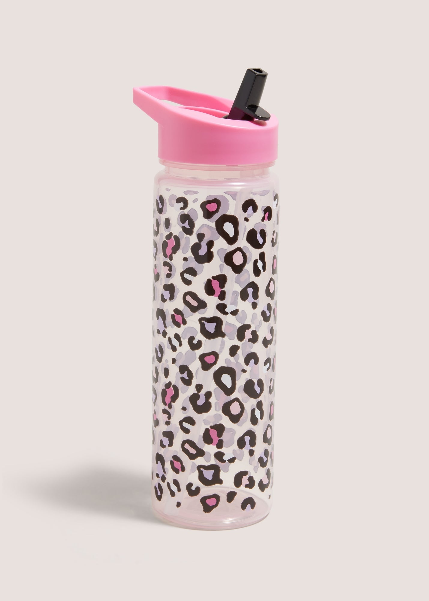 Pink Leopard Print Drinks Bottle (24x6.5cm) M485189