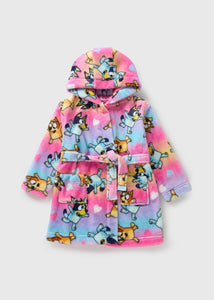 Bluey Multicolour Dressing Gown (1-7yrs)  C294663