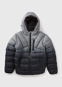 Boys Grey Ombre Padded Jacket (7-15yrs)  B280613