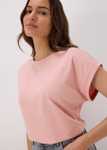 Pink Plain T Shirt  F467204