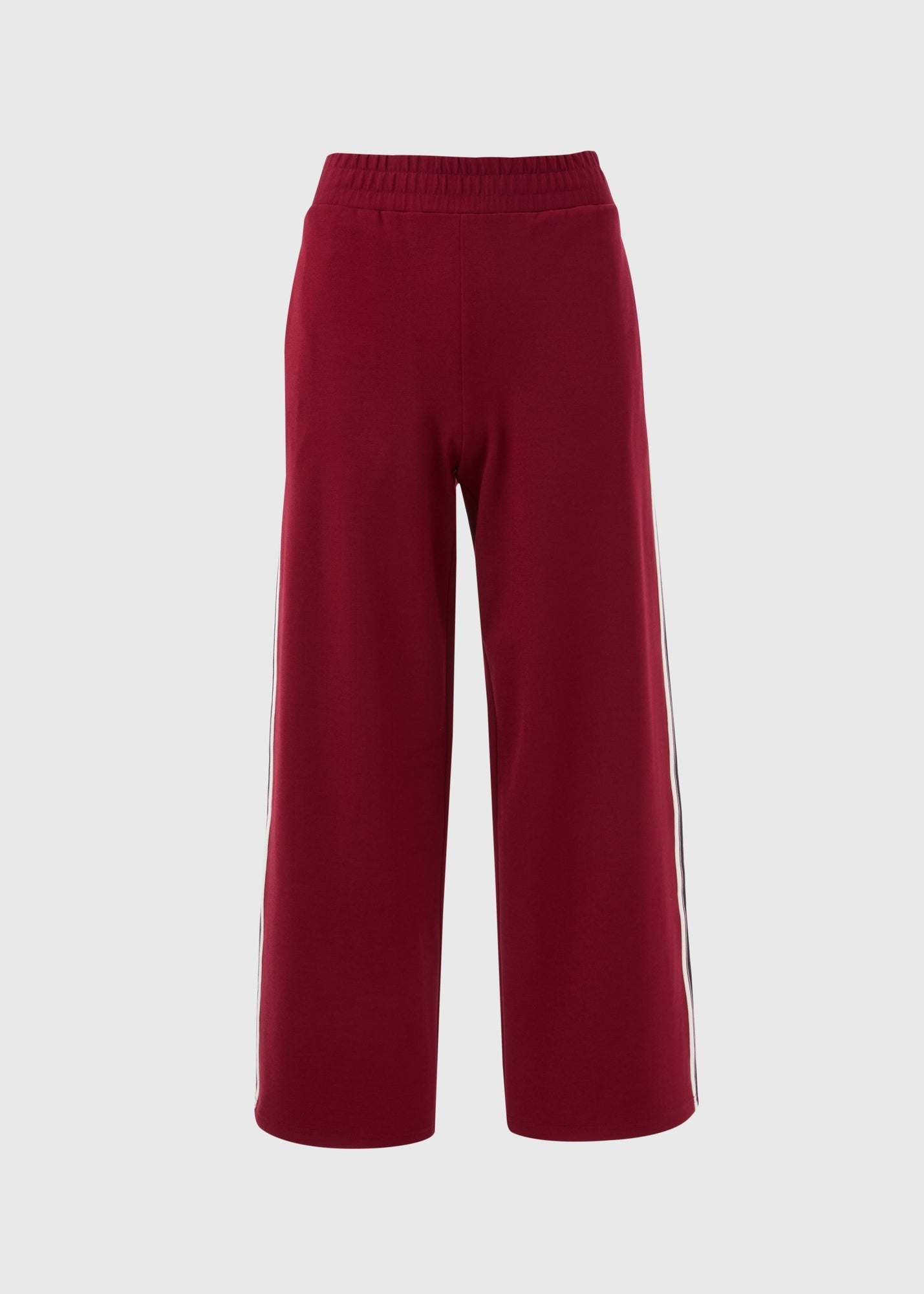 Burgundy Straight Leg Trousers  F512902