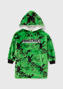 Minecraft Boys Green Snuggle Hoodie (3-13yrs)  C294799