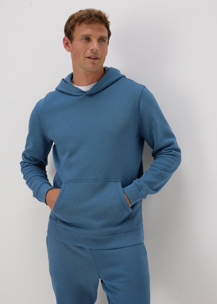 Blue Pull On Hoodie  M277829