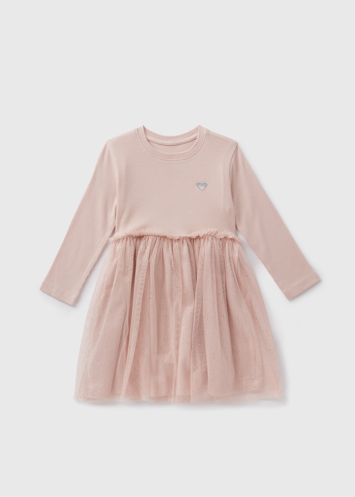 Pink Mesh Tutu Dress (1-7yrs)  C101503