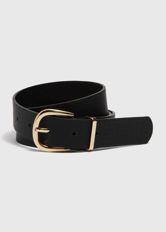 Black Jeans Belt  F442060