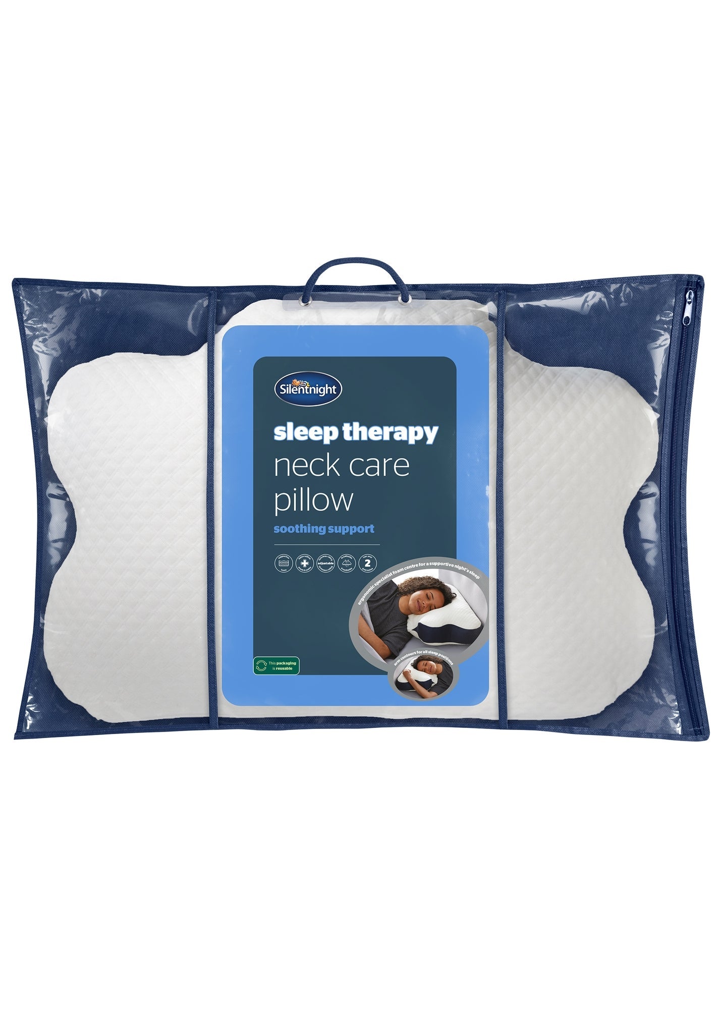 Neck Pain Pillow White M238466