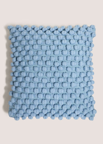 Blue Bobble Cushion (43cm x 43cm) M494177