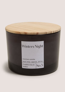 Black Winters Night Candle M698770