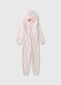 Girls Pink Leopard Onesie (1-13yrs)  C173140