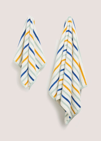 Yellow Stripe Towel  M207619