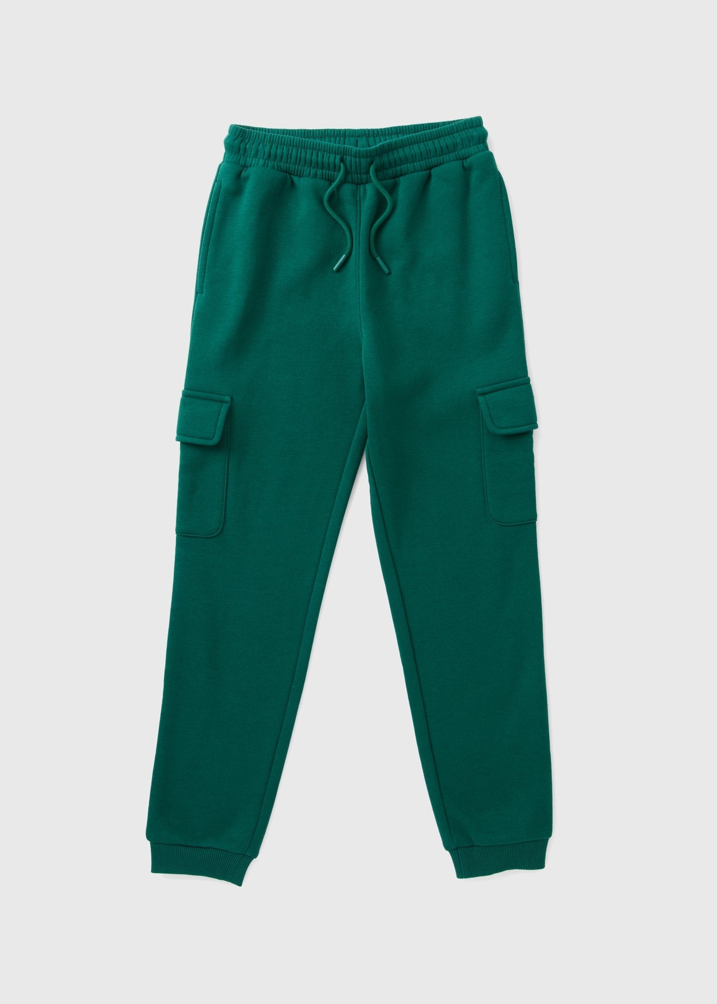 Boys Green Cargo Jogging Bottoms (7-15yrs)  B067133