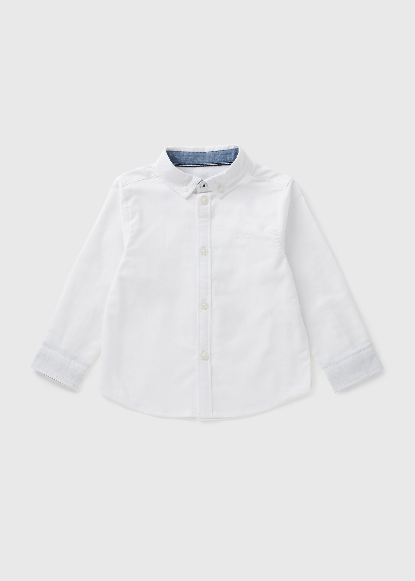 Boys White Oxford Shirt (1-7yrs)  B369447