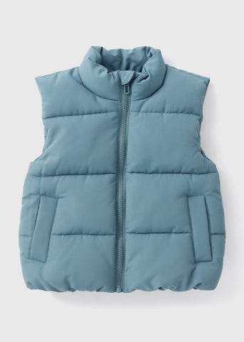 Boys Blue Padded Gilet (1-7yrs)  B369144