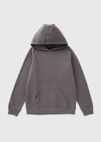 Boys Charcoal Basic Hoodie (7-15yrs)  B157773