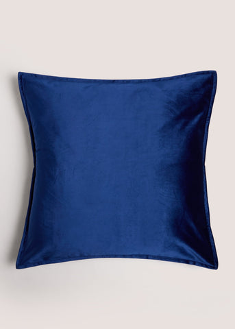 Large Navy Velvet Cushion (55cm x 55cm) M494238