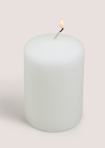 White Church Small Candle M699256