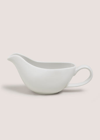 White Gravy Boat Jug M485463