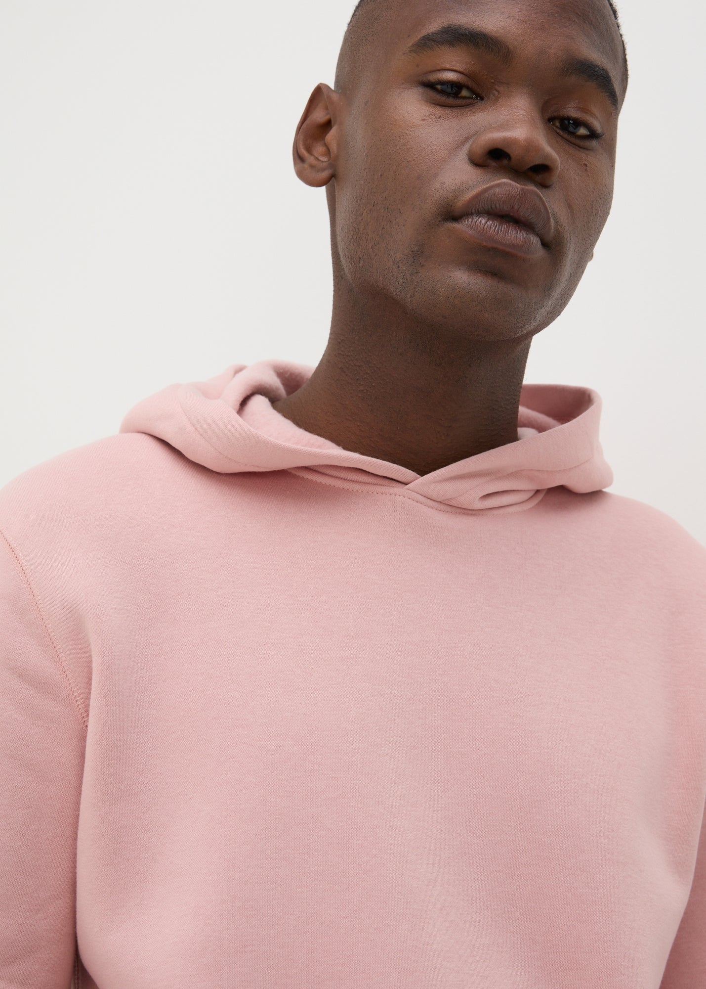 Pink Pull On Hoodie  M259115