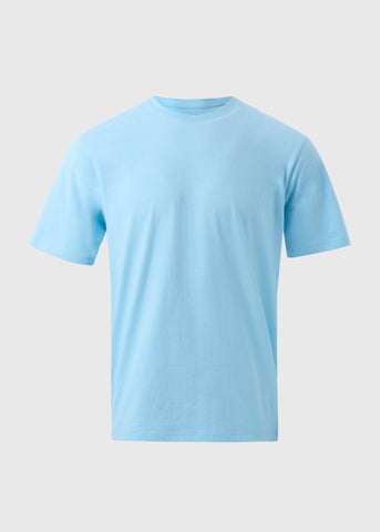 Blue Essential Crew Neck T-Shirt  M437741