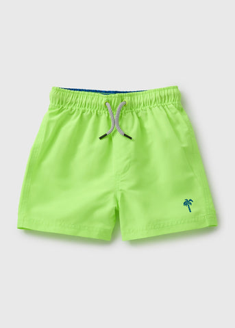 Boys Lime Swim Shorts (1-7yrs)  B369491