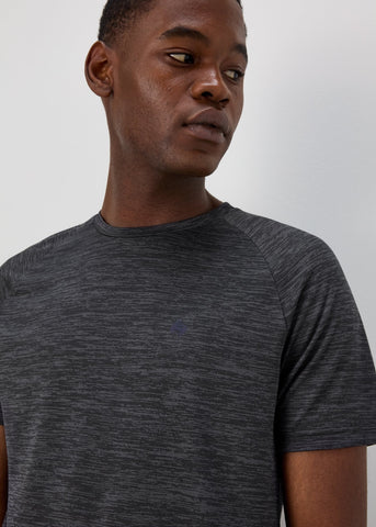 Souluxe  Black Two-Tone T-Shirt  M437782