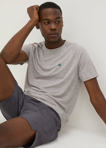Souluxe Grey Two Tone T-Shirt  M437784