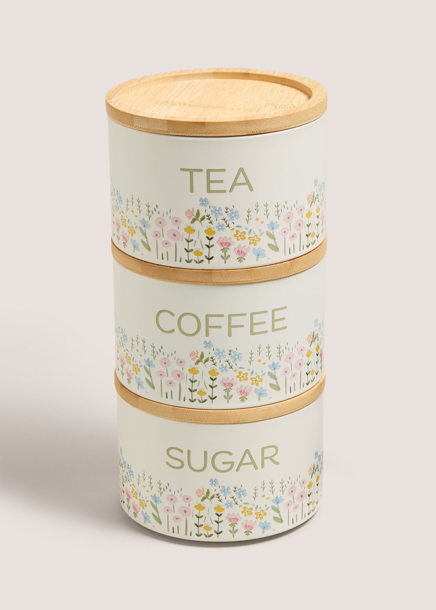 Meadow Stackable Jars Cream M485616