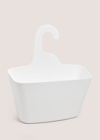 PLASTIC SHOWER CADDY WHITE M814941
