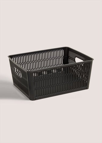 PLASTIC STORAGE L BLACK M814946