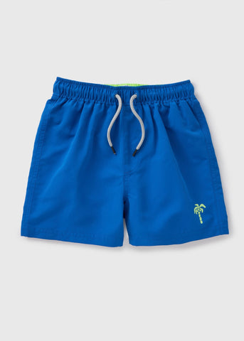 Boys Blue Swim Shorts (7-15yrs)  B090809