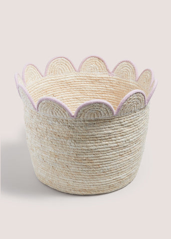 SCALLOP BASKET CONTRAST TRIM L M699007