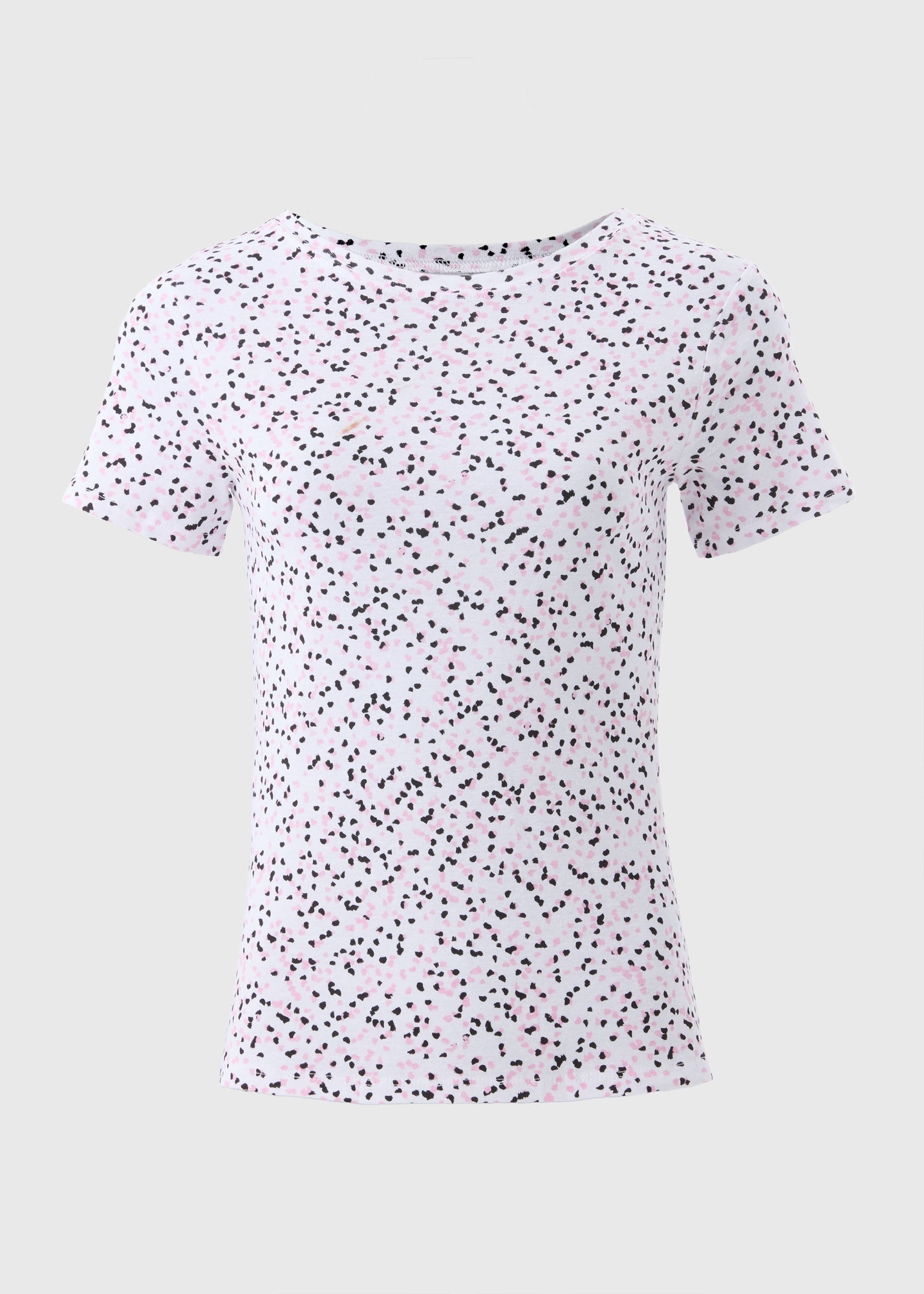 SS FITTED TEE PRINT SPOT F467573