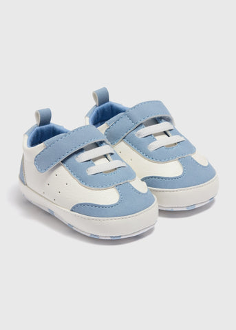 Baby Blue Retro Trainers (Newborn-18mths)  C303950
