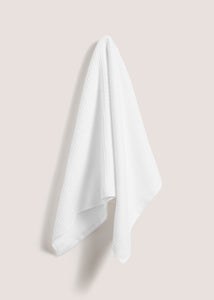 White Waffle Towel  M207829