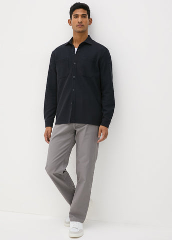 Grey Straight Fit Chinos  M293608