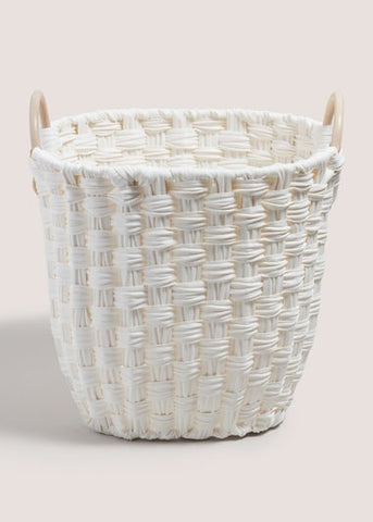 WOODEN HANDLE BASKET M814959