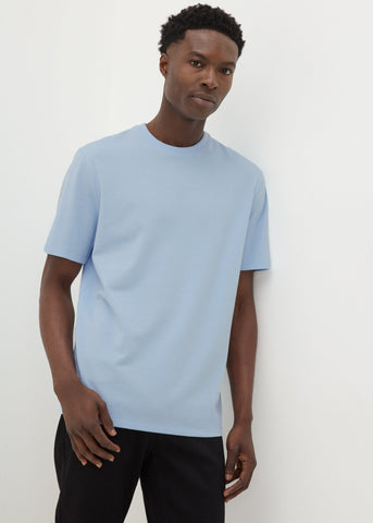 Blue Textured T-Shirt  M437838
