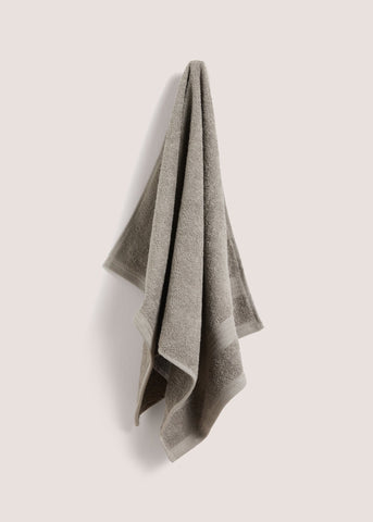 Grey 100% Cotton Towel  M207940