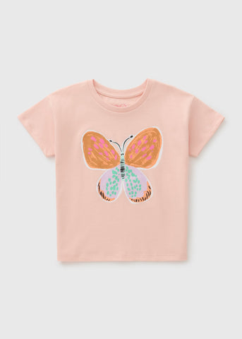 SPRING TABLE TEE BUTTERFLY C252248