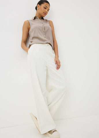 Stone Sleeveless Shirt  F374231
