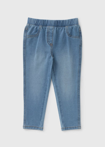 Girls Light Blue Jeggings (1-7yrs)  C261111