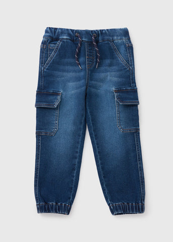 CUFFED KNIT CARGO JEAN B369656