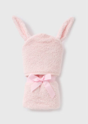 Pink Bunny Hooded Towel  C136557